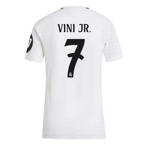 Fotbalové Dres Real Madrid Vinicius Junior #7 Dámské Domácí 2024-25 Krátký Rukáv